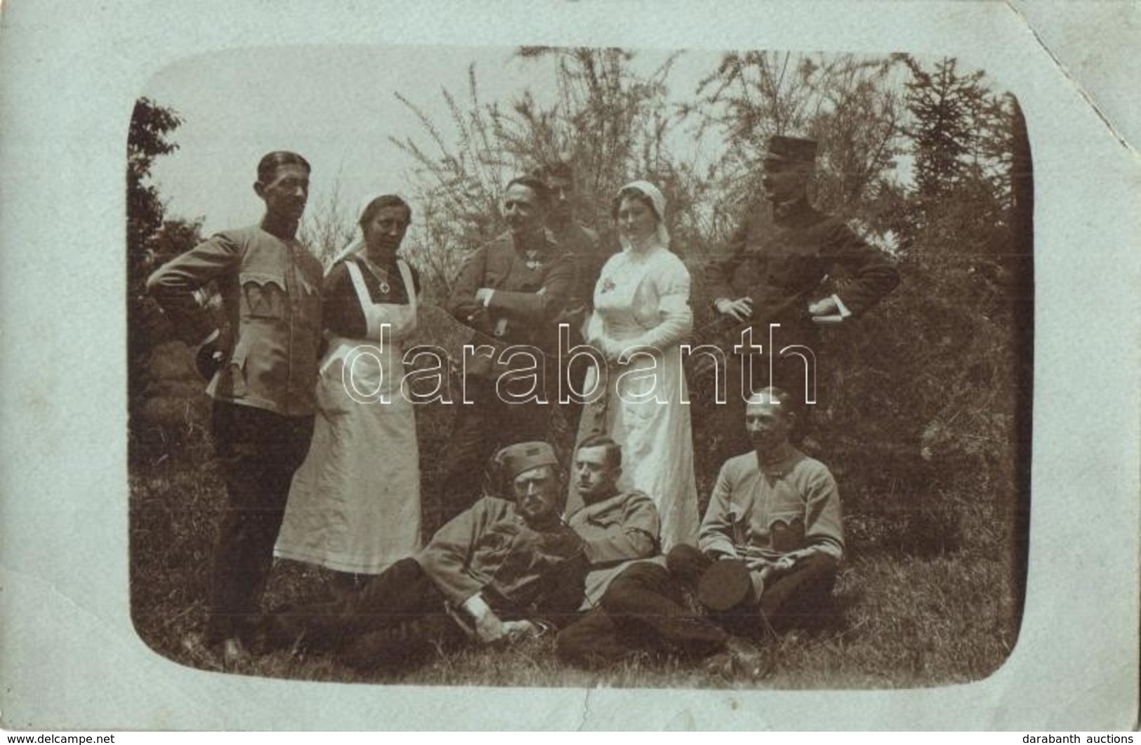 ** * 4 Db RÉGI Első Világháborús Katonai Motívumlap / 4 Pre-1945 WWI K.u.K. Military Postcards - Unclassified