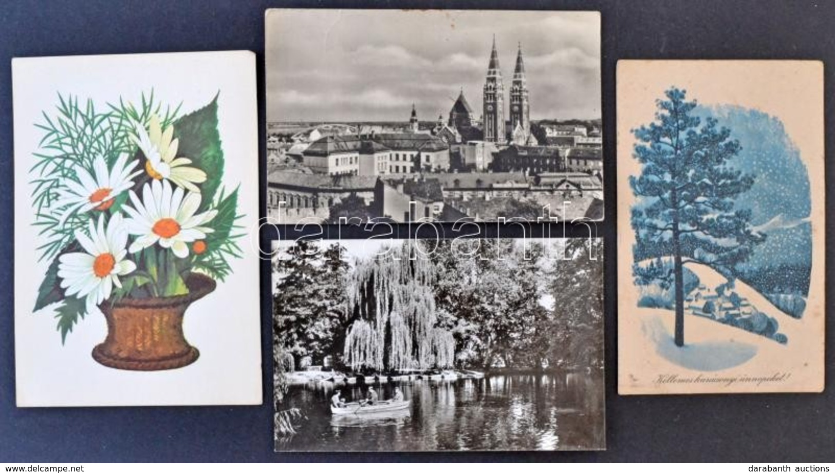 ** * 156 Db Modern Magyar Városképes Lap és Motívumlapok / 156 Modern Hungarian Town-view Postcards And Motive Cards - Unclassified