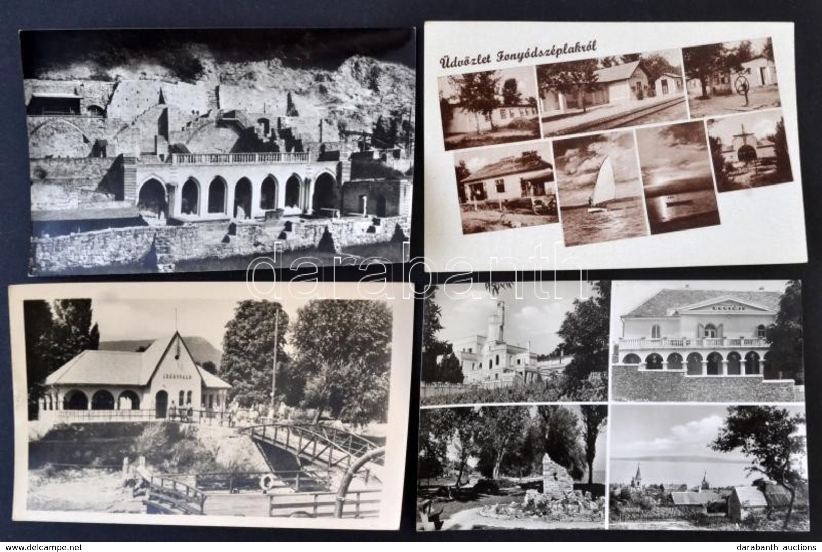 ** * 120 Db MODERN Magyar Városképes Lap / 120 Modern Hungarian Town-view Postcards - Unclassified