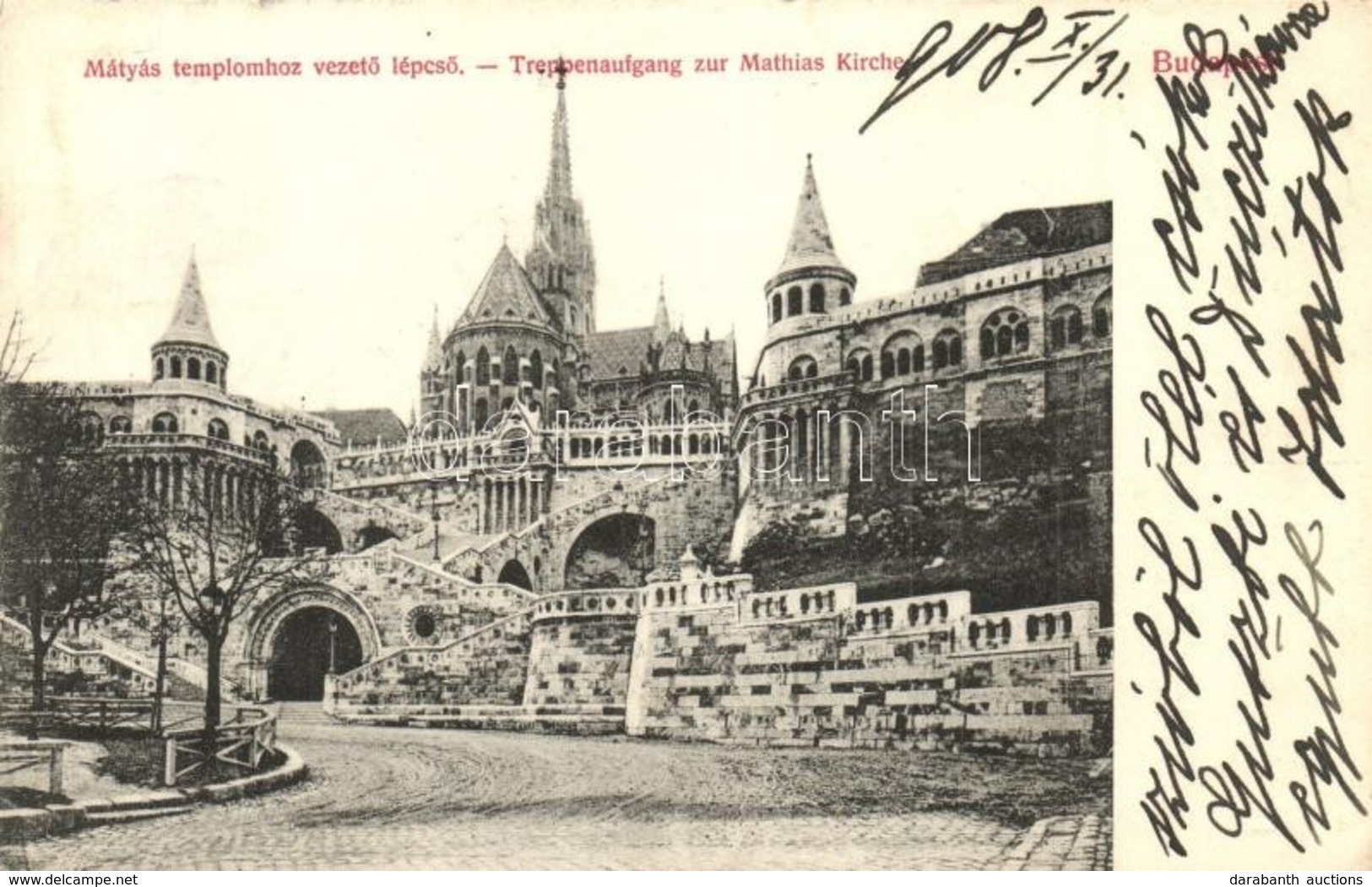 T2/T3 Budapest I. Mátyás Templomhoz Vezető Lépcső (EK) - Unclassified