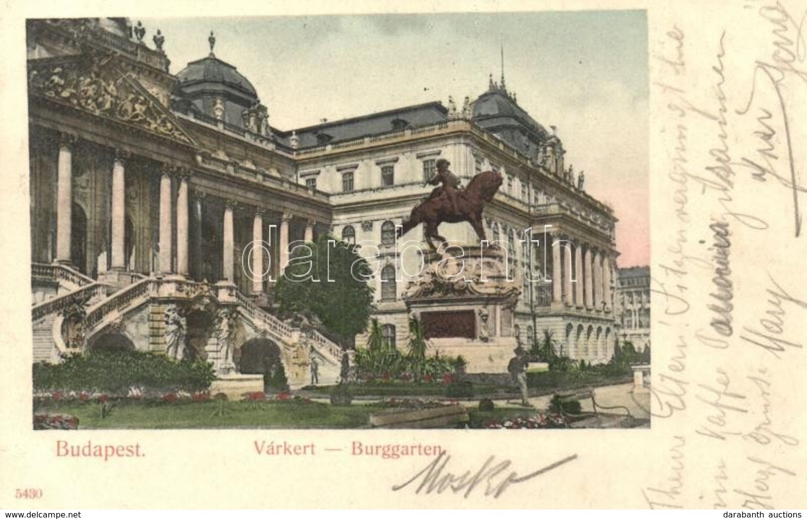 T2 1911 Budapest I. Várkert. Örömy Sándor és Társa Kiadása - Unclassified