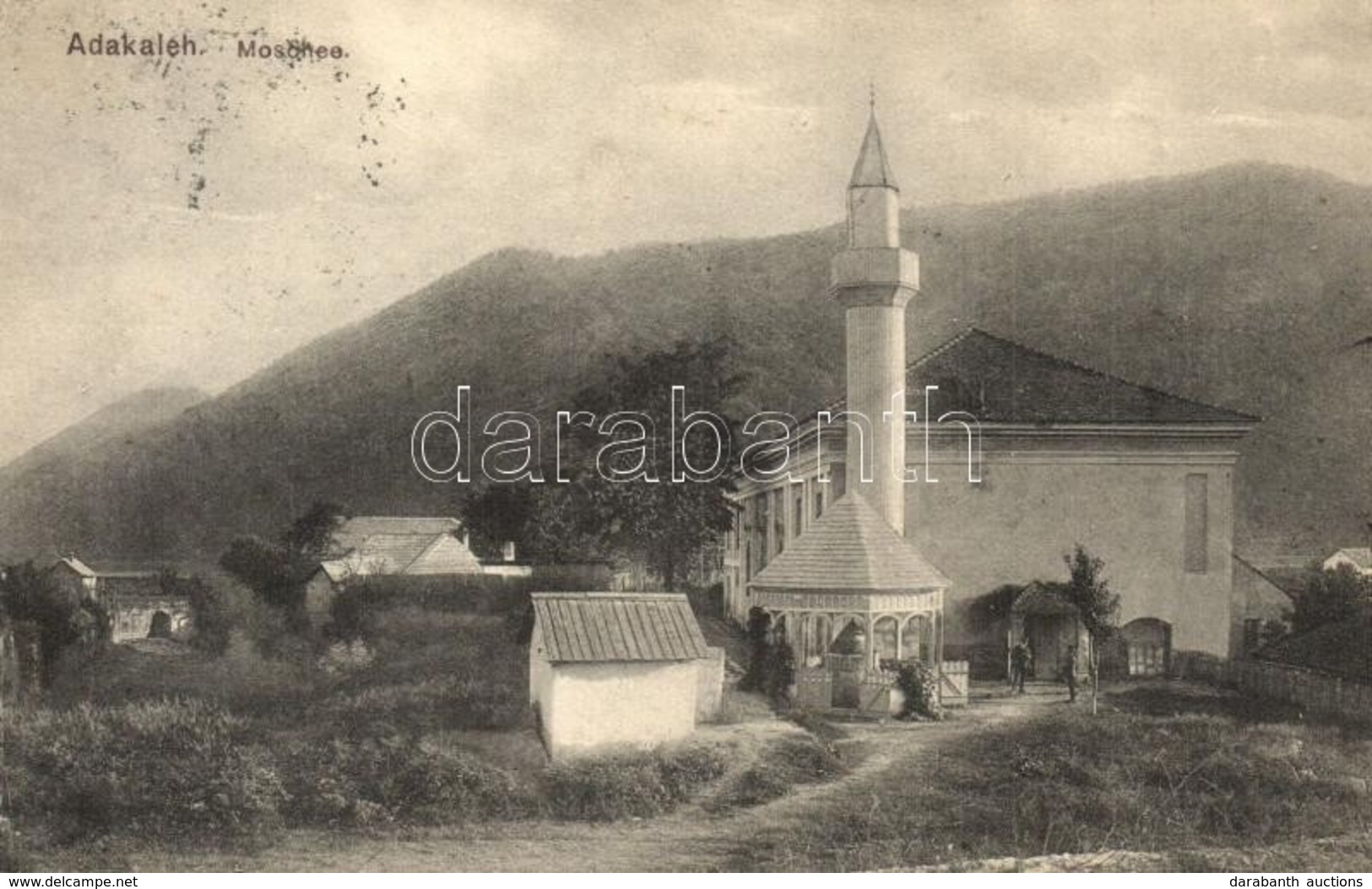 T2 1918 Ada Kaleh, Mecset / Moschee / Mosque - Unclassified