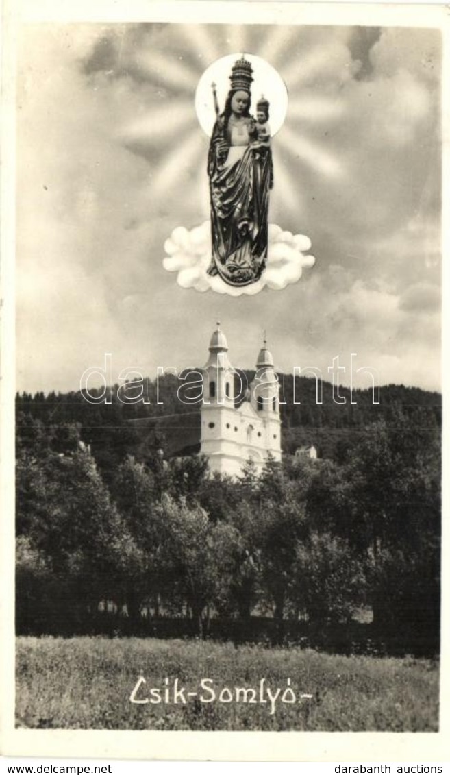 * T2 Csíksomlyó, Sumuleu Ciuc; Templom, Szent Szűz, Andory Aladics Zoltán Felvétele / Church, Saint Virgin - Unclassified