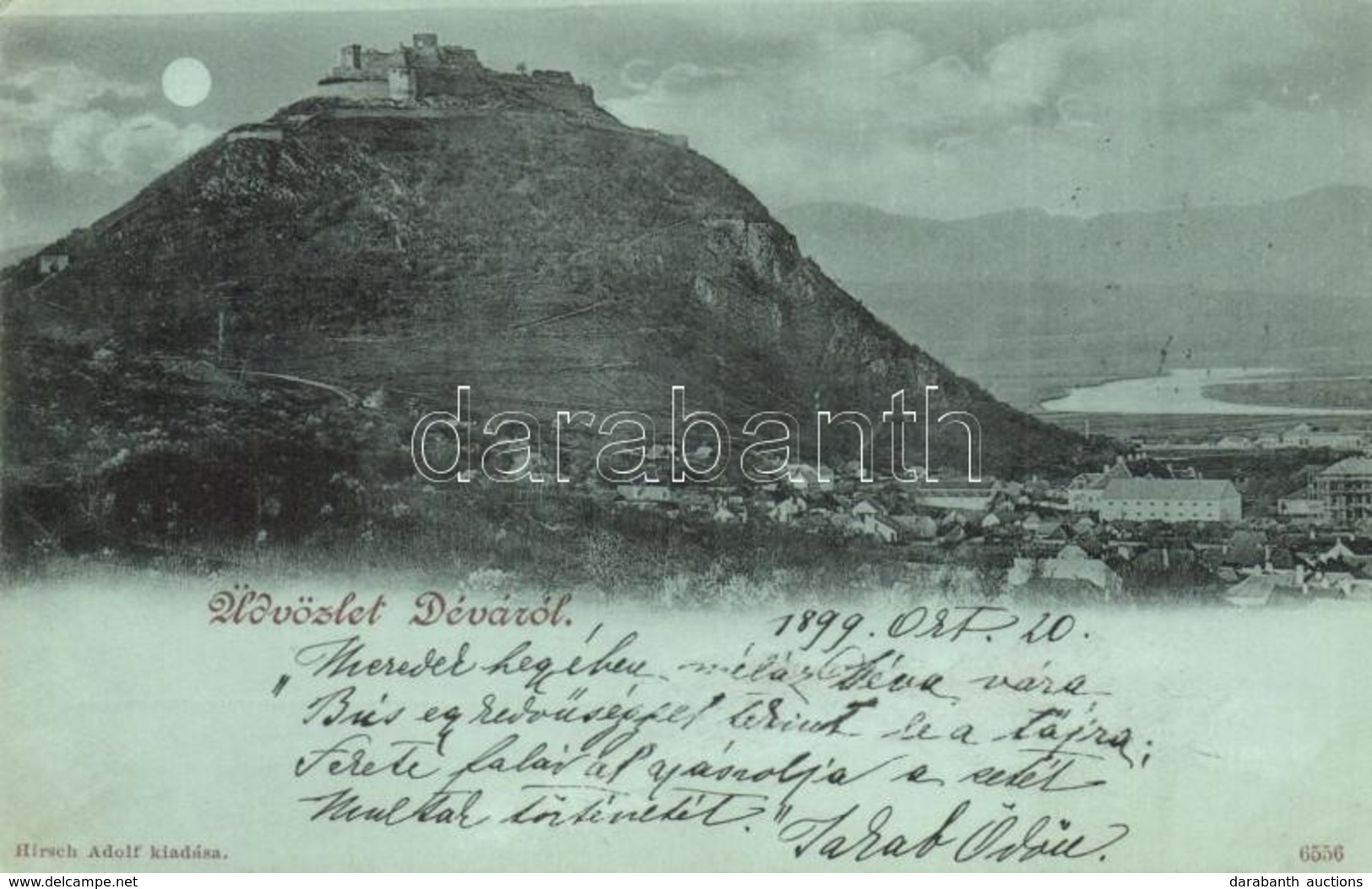T2 1899 Déva, Vár. Hirsch Adolf Kiadása / Castle - Unclassified