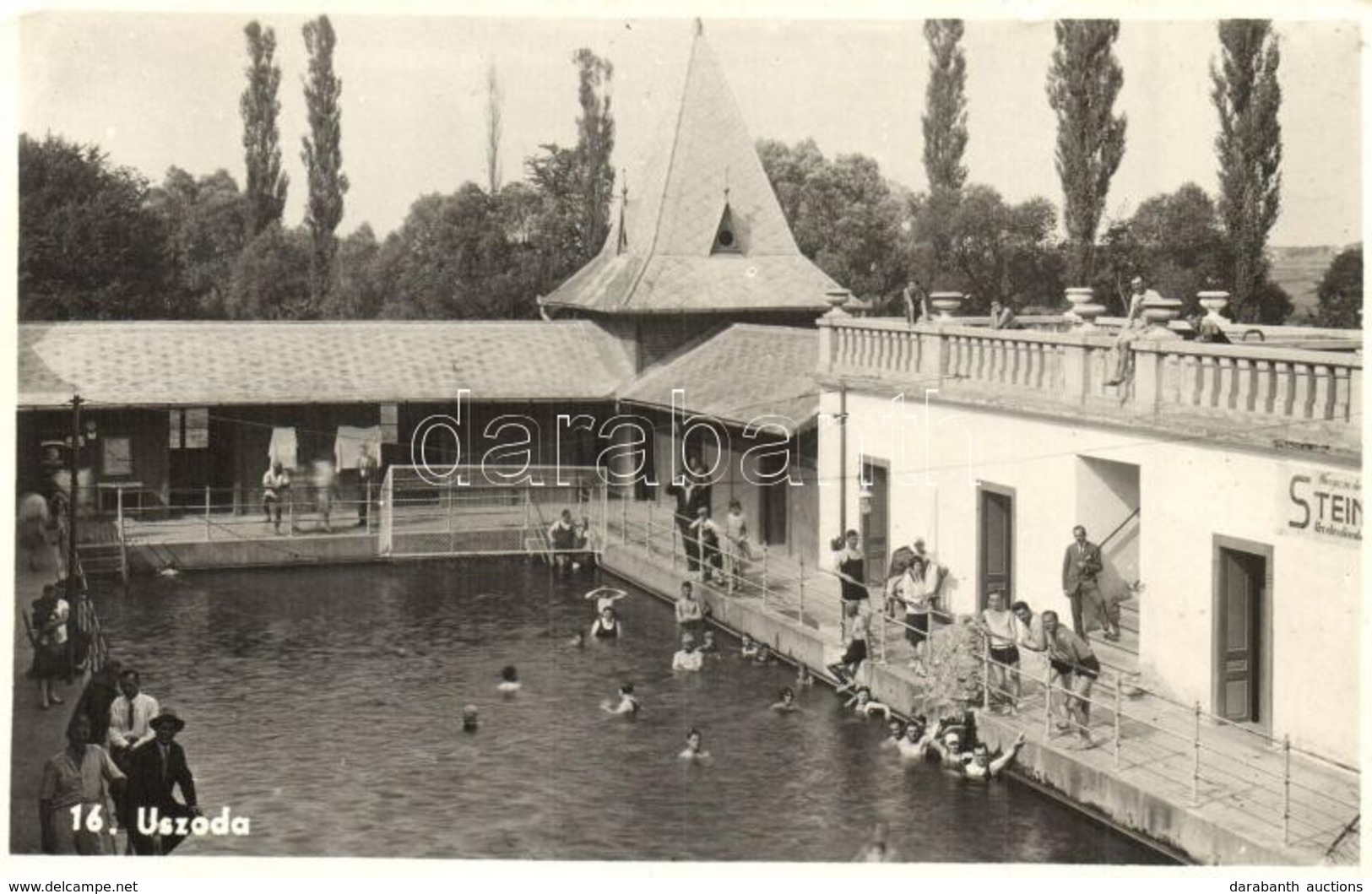 T2/T3 Félixfürdő, Baile Felix; Uszoda, Fürdőzők / Swimming Pool, Bathing House, Bathing People (EK) - Zonder Classificatie