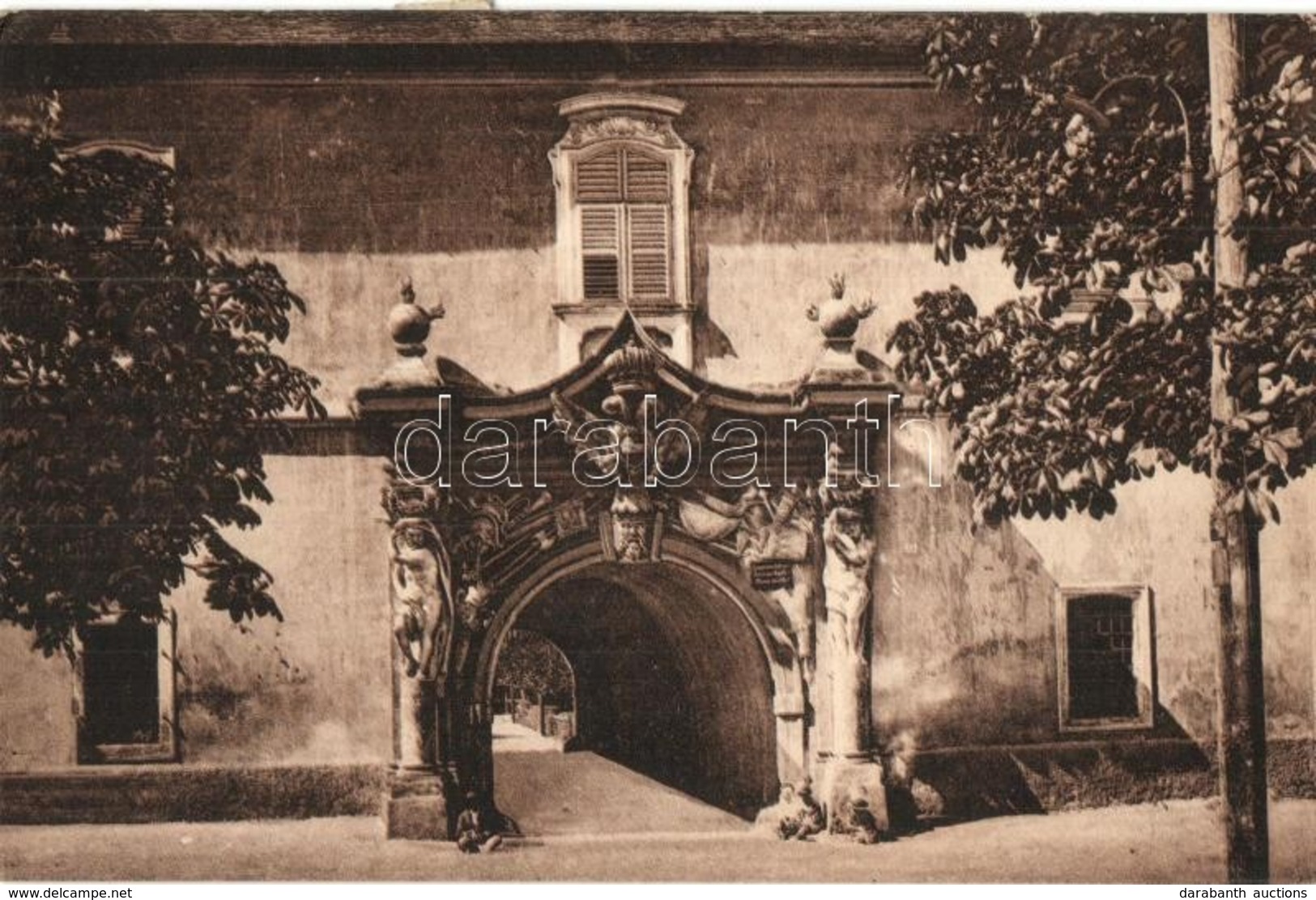 T2/T3 Gyulafehérvár, Karlsburg, Alba Iulia; Felső Károly-kapu A Várban. Petri F. W. Kiadása / Castle Gate (EK) - Unclassified