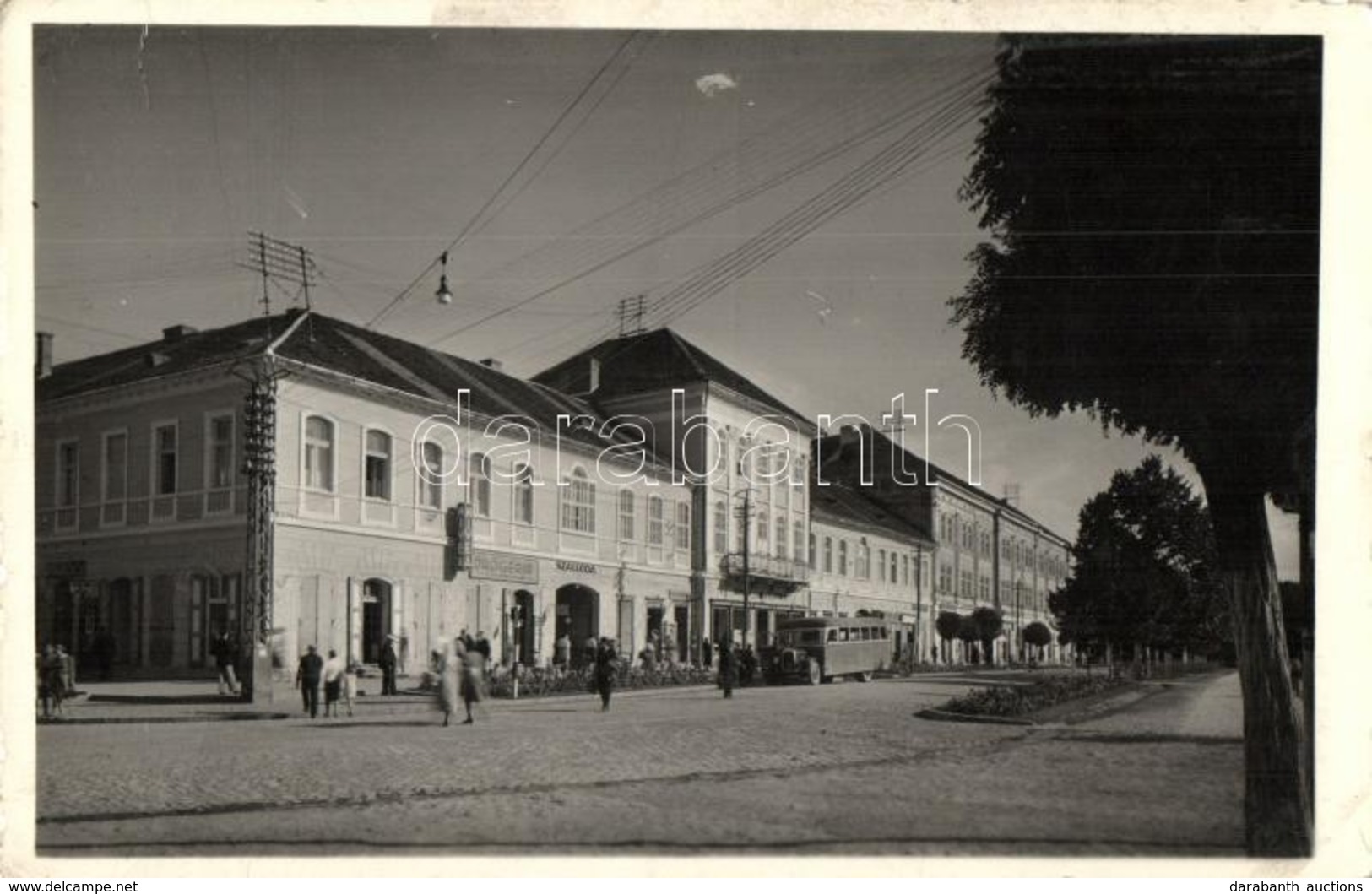 T2/T3 Sepsiszentgyörgy, Sfantu Gheorghe; Szabadság Tér, Városháza, Nagyszálloda / Liberty Square, Town Hall, Hotel - Zonder Classificatie