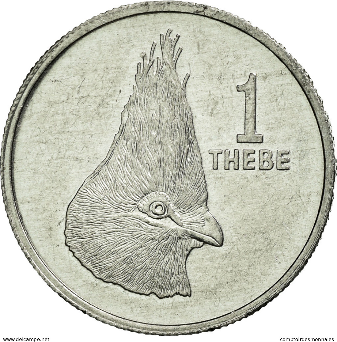 Monnaie, Botswana, Thebe, 1984, British Royal Mint, TTB, Aluminium, KM:3 - Botswana