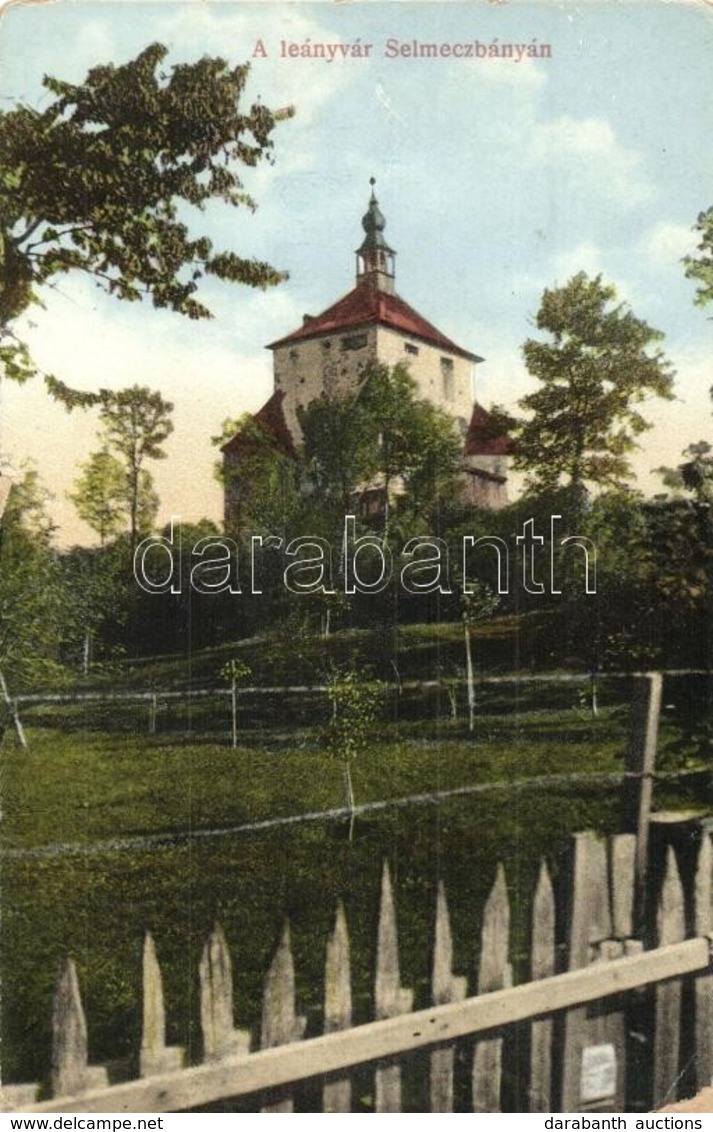 T2/T3 Selmecbánya, Schemnitz, Banská Stiavnica; Leányvár (Újvár). Joerges / Novy Zámok / Schloss / Castle (EK) - Zonder Classificatie