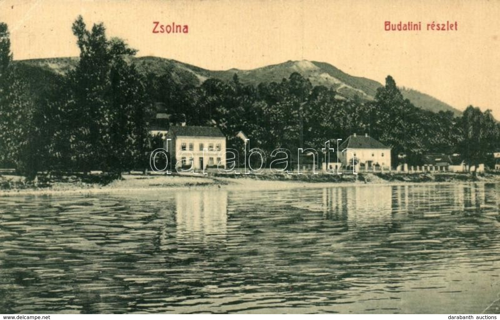 T2/T3 1911 Zsolna, Sillein, Zilina; Budatini Részlet. W.L: Bp. 5848. / Budatín (EK) - Unclassified