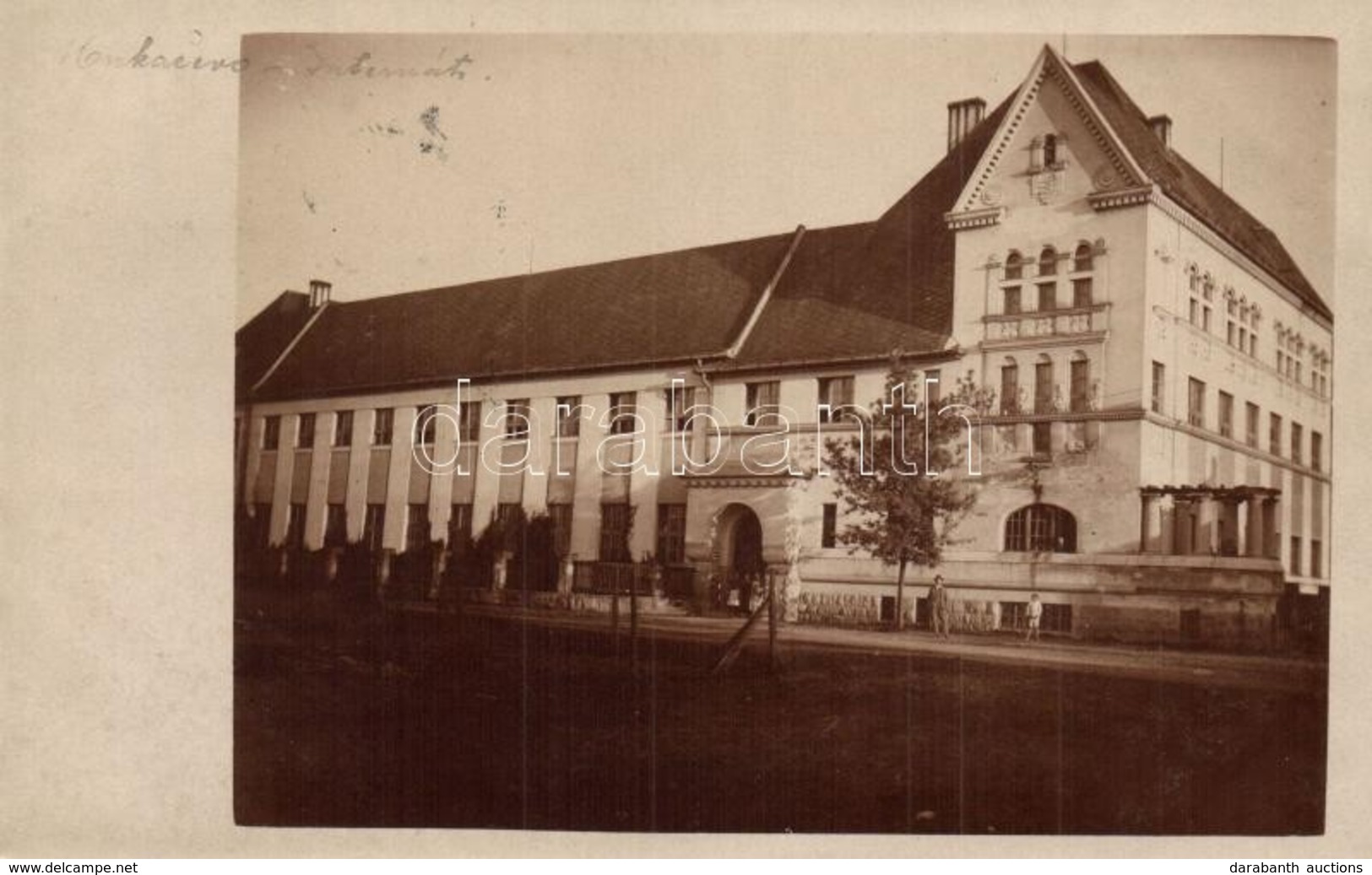 T2 1927 Munkács, Mukacheve, Mukacevo; Internát / Internátus / Boarding School. Photo - Non Classificati