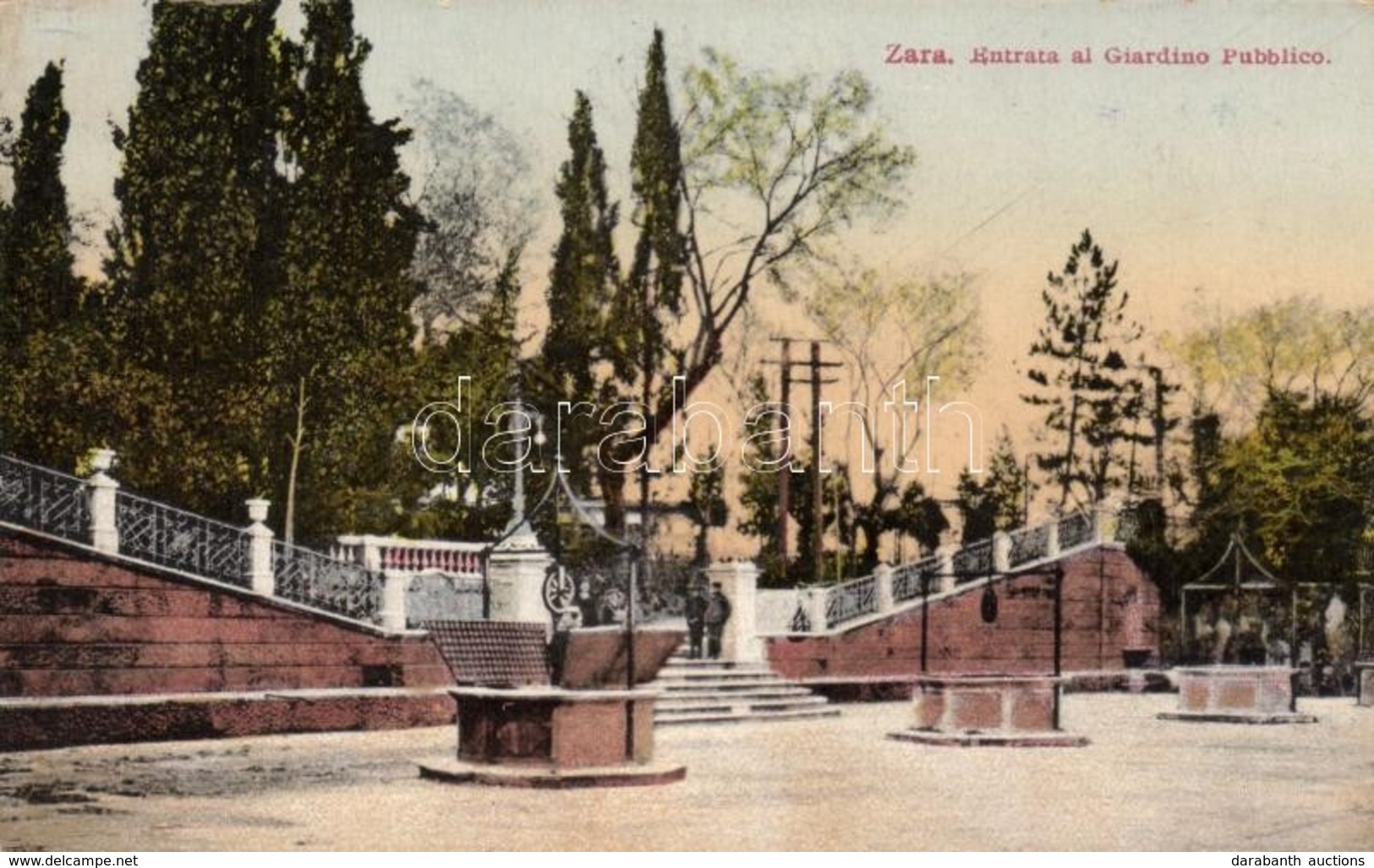 ** T2/T3 Zadar, Zara; Entry Of The Public Garden (Rb) - Zonder Classificatie
