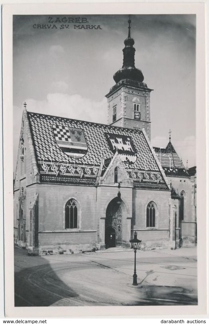 ** T1 Zagreb, Crkva Sv. Marka / St Marc Church - Zonder Classificatie