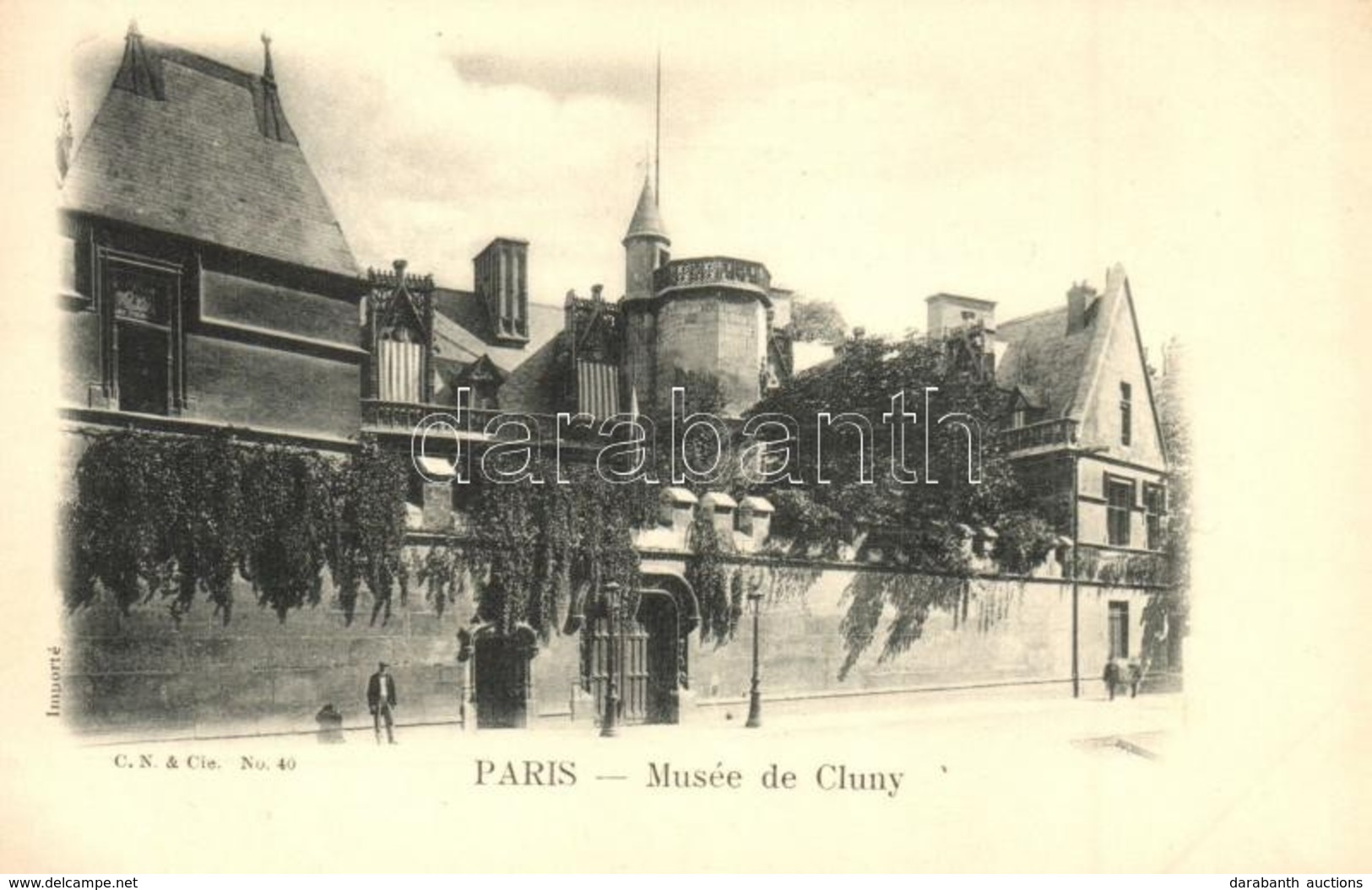 ** Paris, 10 Pre-1945 Postcards - Zonder Classificatie