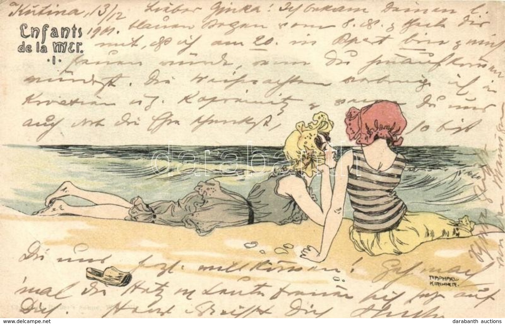 T3 1901 Enfants De La Mer I. Christoph Reisser's Söhne S: Raphael Kirchner (EB) - Unclassified