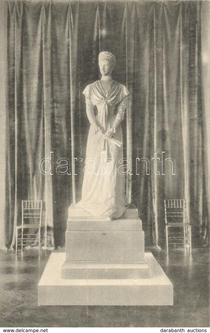 ** T1 Erzsébet Királyné Szobra A Budapesti Erzsébet Királyné Emlékmúzeumban / Statue Of Sisi, Empress Elisabeth Of Austr - Unclassified