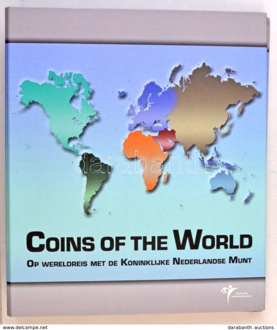 'Coins Of The World' Feliratú Gyűrűs Album, Benne Berakólapok Forgalmi Sorok Számára. Használt állapotban. - Sin Clasificación