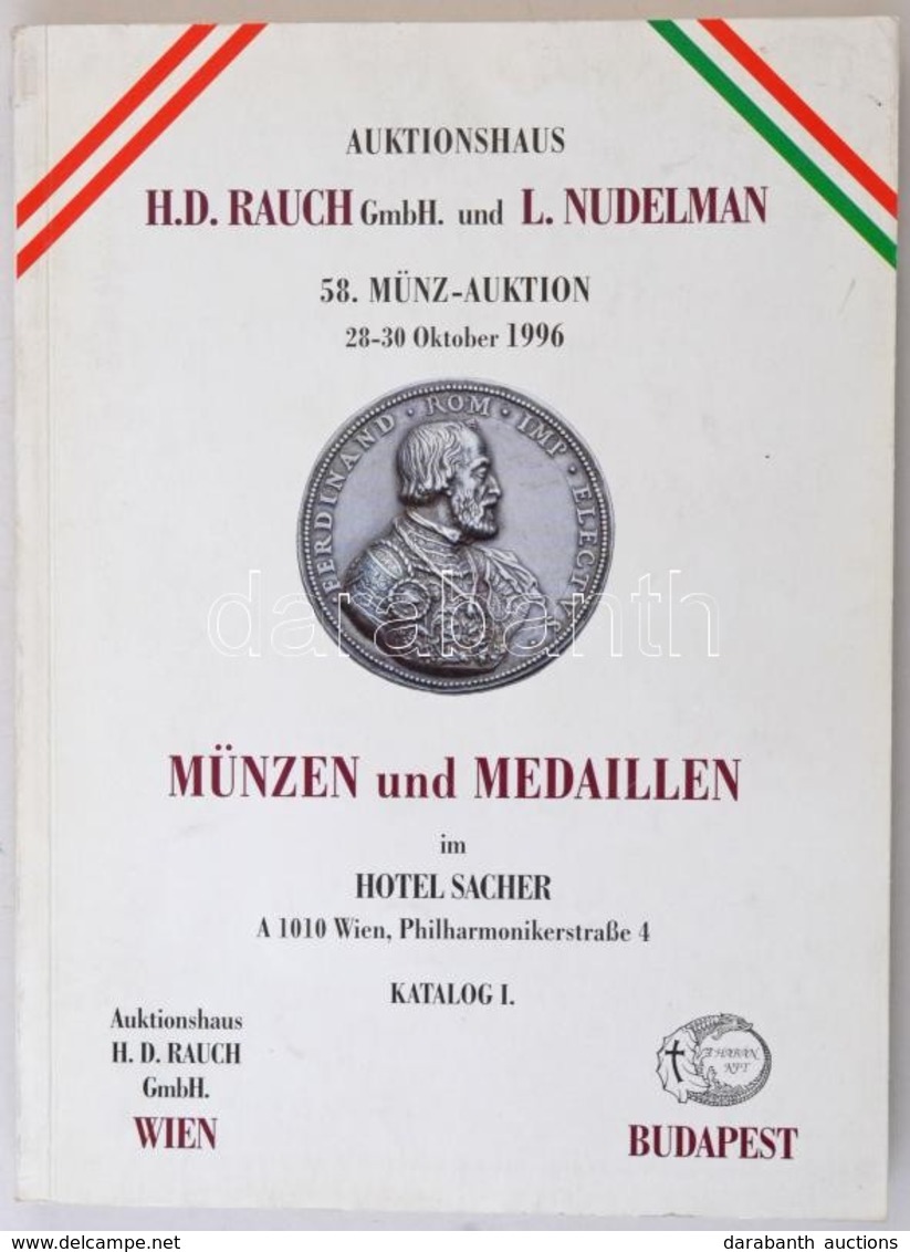 Auktionhaus H.D. Rauch GmbH. Und L. Nudelman - 58. Münz-Auktion 28-30 Oktober 1996. Münzen Und Medaillen - Katalog I. - Zonder Classificatie