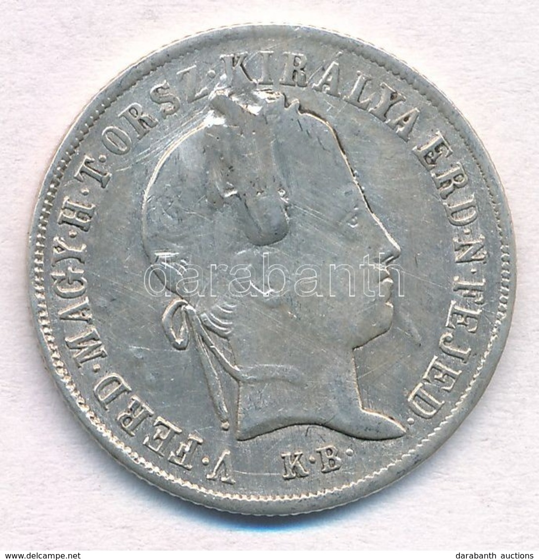 1848KB 20kr Ag 'V. Ferdinánd' T:2,2- Forrasztásnyom  
Adamo B5 - Unclassified