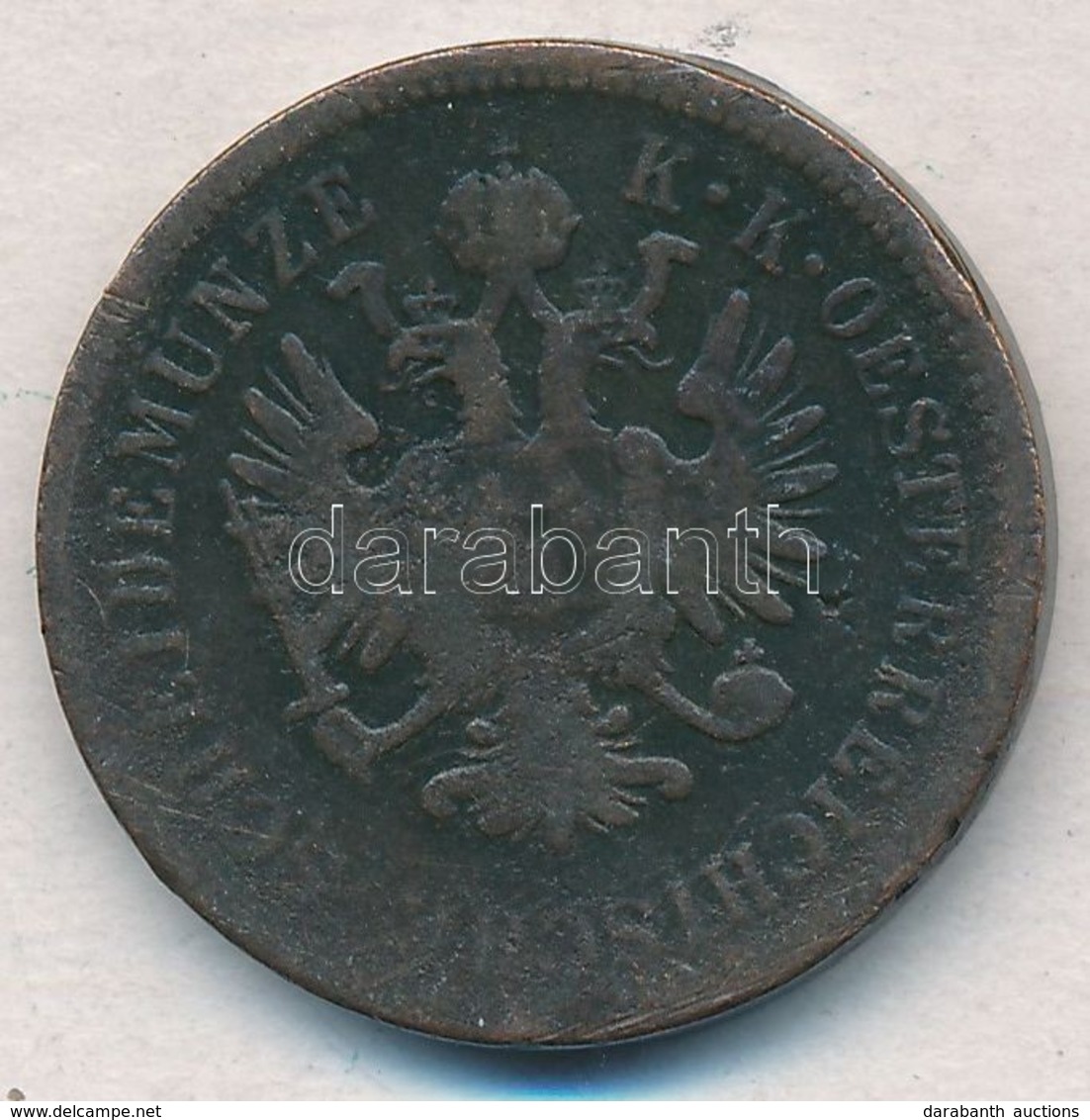 1864B 4kr Cu T:2-,3 Ph. - Ohne Zuordnung