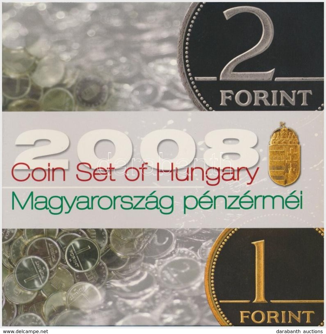 2008. 1Ft-100Ft (7xklf) 'Búcsú Az Egy- és Kétforintostól' Forgalmi Sor Dísztokos Szettben T:PP 
Adamo FO42.1 - Unclassified