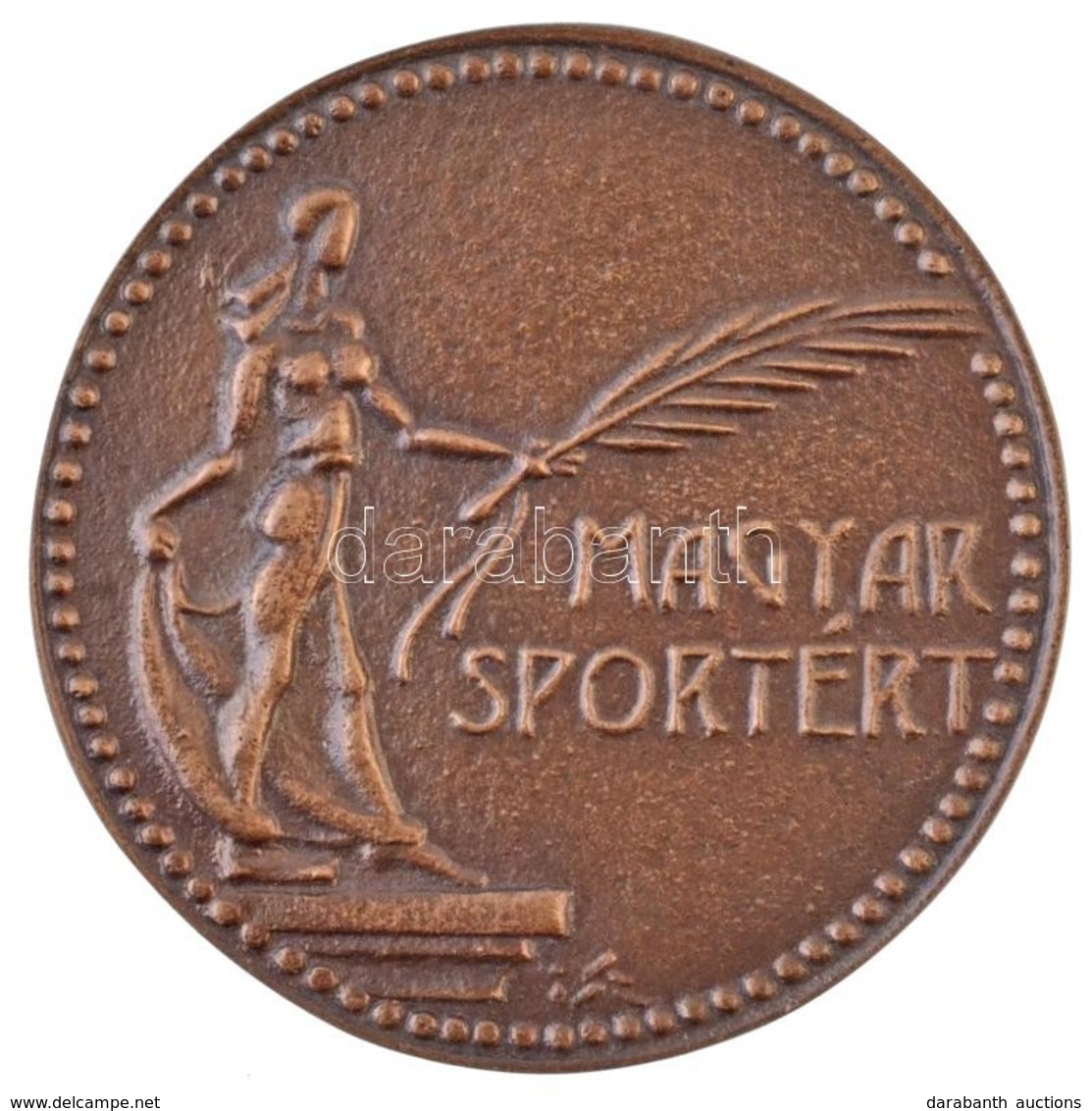 Ifj. Szlávits László (1959-) 1996. 'Magyar Sportért' Br Plakett Eredeti Tokban (77mm) és Magyar Sportért Kitüntető Cím A - Zonder Classificatie