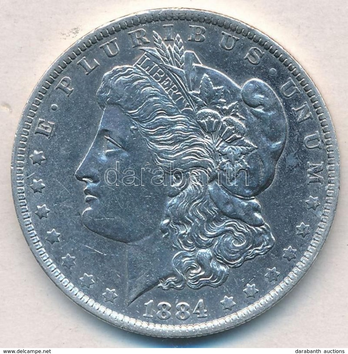 Amerikai Egyesült Államok 1884O 1$ Ag 'Morgan' T:1-,2
USA 1884O 1 Dollar Ag 'Morgan' C:AU,XF - Zonder Classificatie