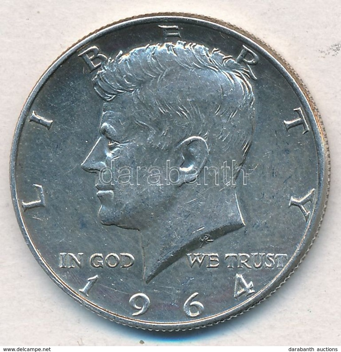 Amerikai Egyesült Államok 1964D 1/2$ Ag 'Kennedy' T:1-,2 USA 1964D 1/2 Dollar Ag 'Kennedy' C:AU,XF 
Krause KM#202 - Zonder Classificatie