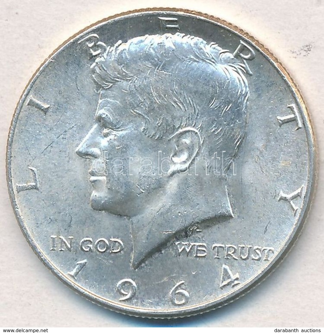 Amerikai Egyesült Államok 1964. 1/2$ Ag 'Kennedy' T:1-,2
USA 1964. 1/2 Dollar Ag 'Kennedy' C:AU,XF
Krause KM#202 - Zonder Classificatie