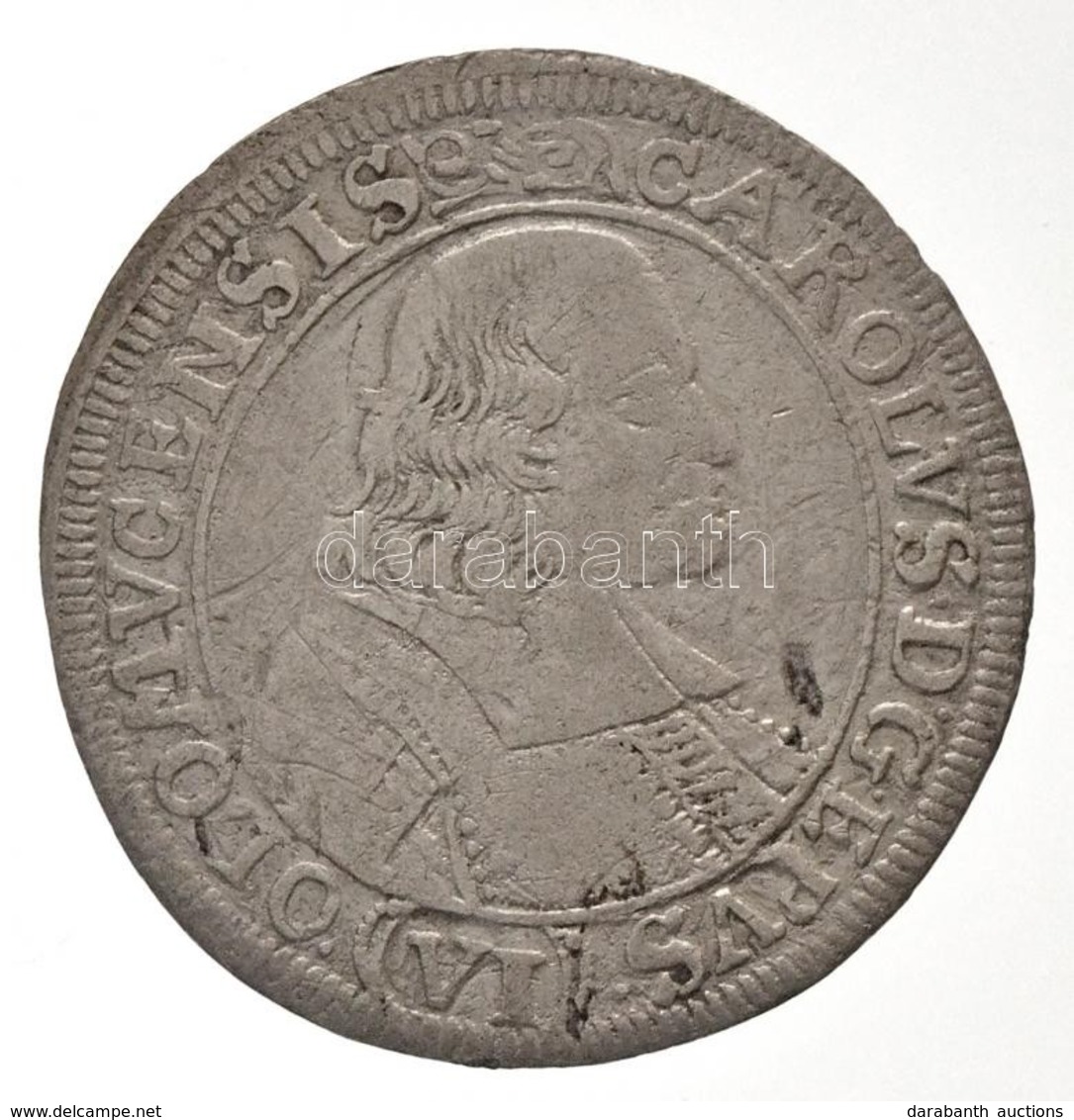 Osztrák Államok / Olmütz 1693. 6Kr Ag 'II. Károly' (2,55g) T:2- ü. / Austrian States / Olmutz 1693. 6 Kreuzer Ag 'Karl I - Non Classificati