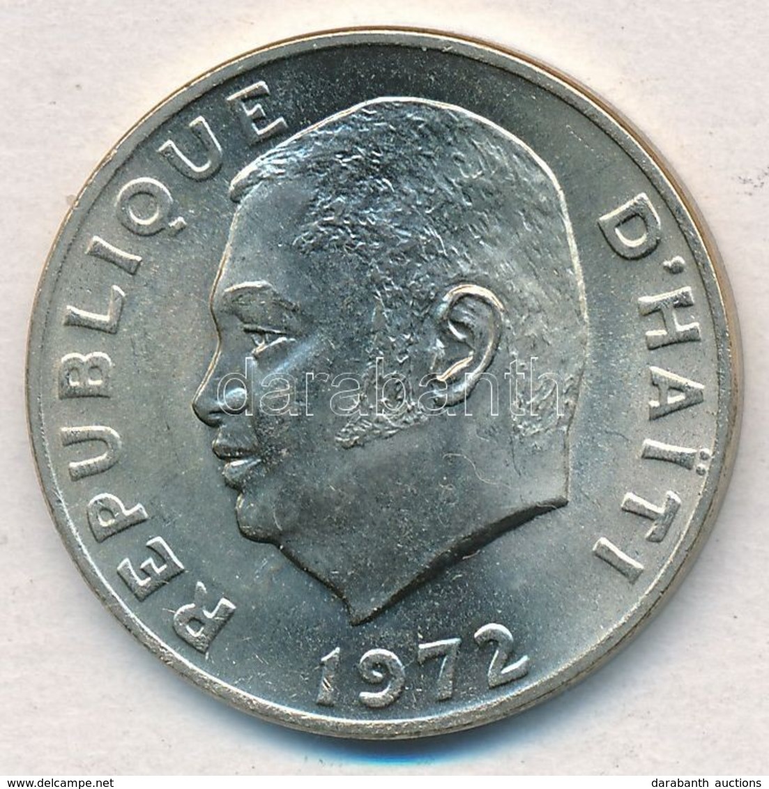 Haiti 1972. 50c Cu-Ni 'FAO / Jean-Claude Duvalier Elnök' Tanúsítvánnyal T:1-
Haiti 1972. 50 Centimes Cu-Ni 'FAO / Presid - Zonder Classificatie