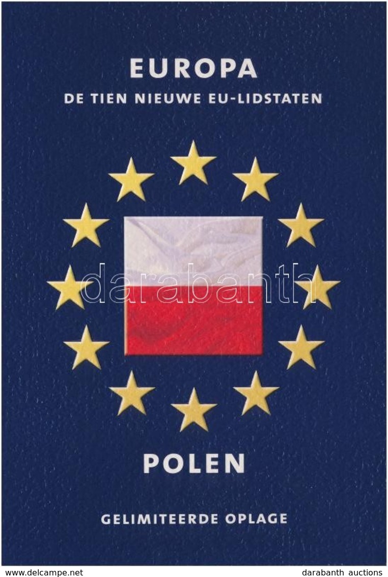 Lengyelország 1992-2004. 1g-5Zl (9xklf) Forgalmi Sor, 'Europa - A Tíz új Tagállam' Sorozat + 2004. 'Europa / Lengyel Köz - Zonder Classificatie