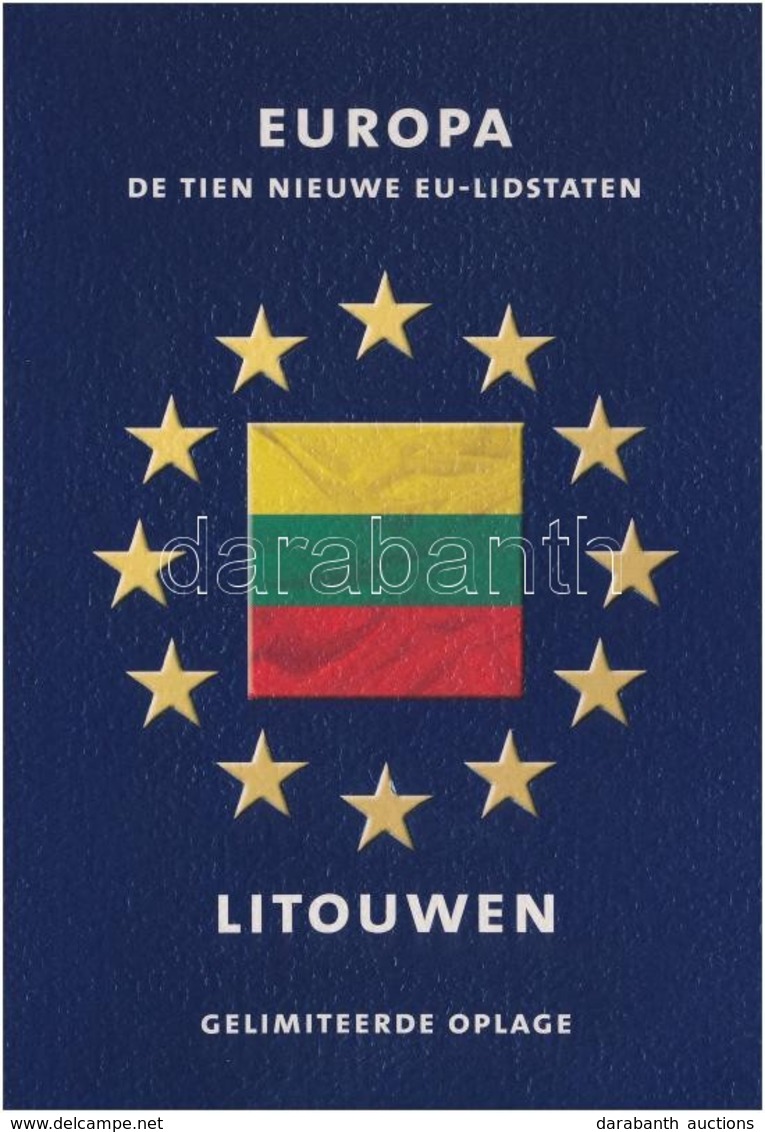 Litvánia 1997-2001. 10c - 5L (6xklf) Forgalmi Sor, 'Europa - A Tíz új Tagállam' Sorozat + 2004. 'Europa / Litván Köztárs - Zonder Classificatie