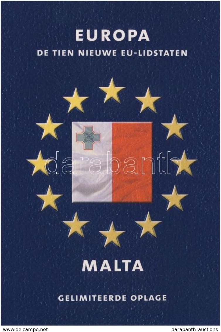 Málta 1998-2004. 1c - 1L (7xklf) Forgalmi Sor, 'Europa - A Tíz új Tagállam' Sorozat + 2004. 'Europa' Jelzett Ag Emlékére - Zonder Classificatie