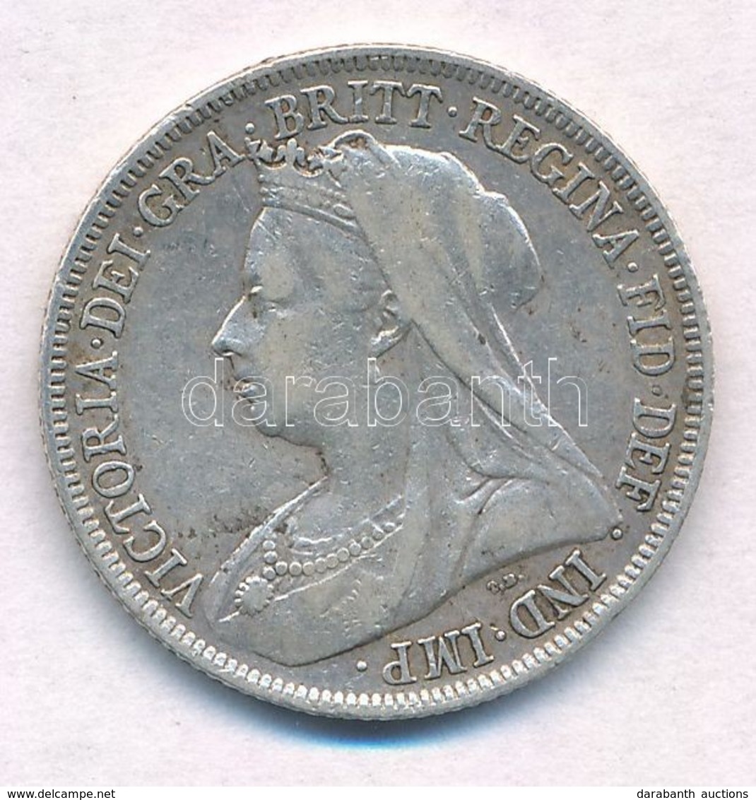 Nagy-Britannia 1901. 1Sh Ag 'Viktória' T:2
Great Britain 1901. 1 Shilling Ag 'Victoria' C:XF - Zonder Classificatie