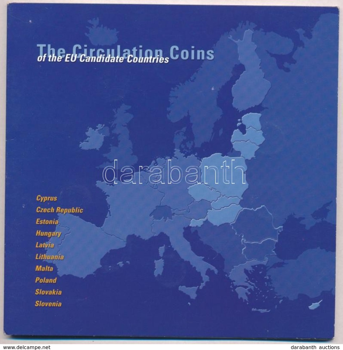 1998-2004. 'Európai Unió Tagjelölt Országainak Pénzei' (10xklf) érme Dísztokban A Következő Országokból: Ciprus, Csehors - Zonder Classificatie