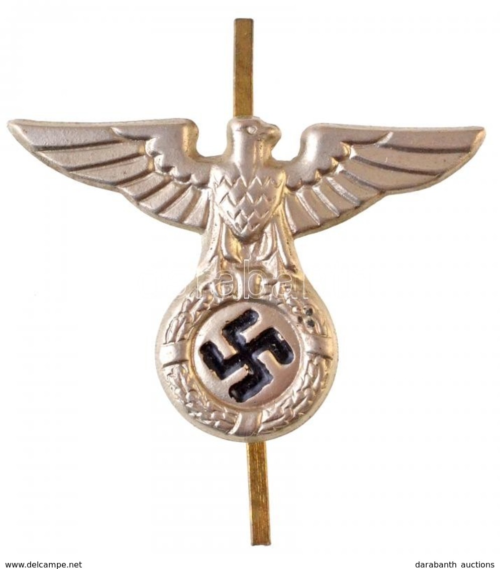 Német Harmadik Birodalom DN Birodalmi Sas Jelvény, Festett, Modern? (38x26mm) T:1-
German Third Reich ND Imperial Eagle  - Unclassified