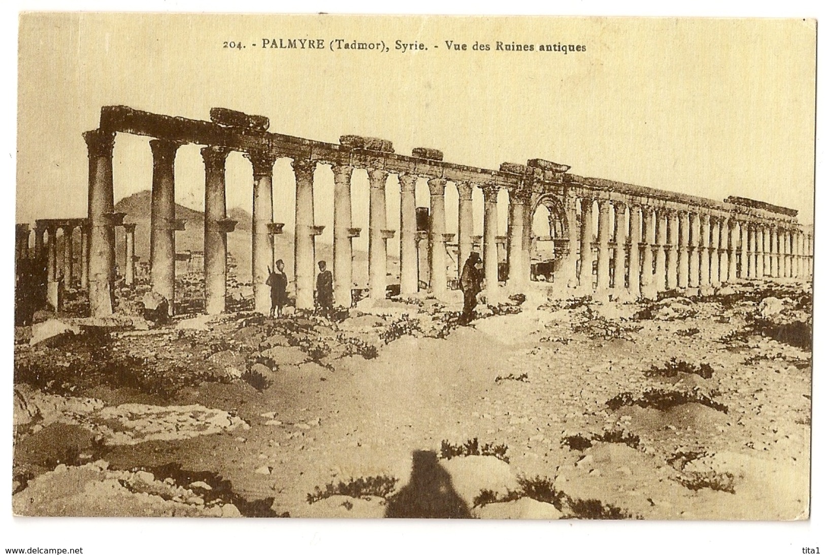 S7154 - Palmyre (Tadmor) - Vue Des Ruines Antiques (N°204) - Syrie