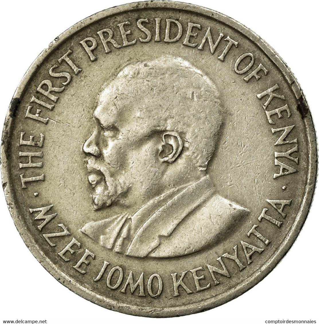 Monnaie, Kenya, 50 Cents, 1975, TTB, Copper-nickel, KM:13 - Kenya