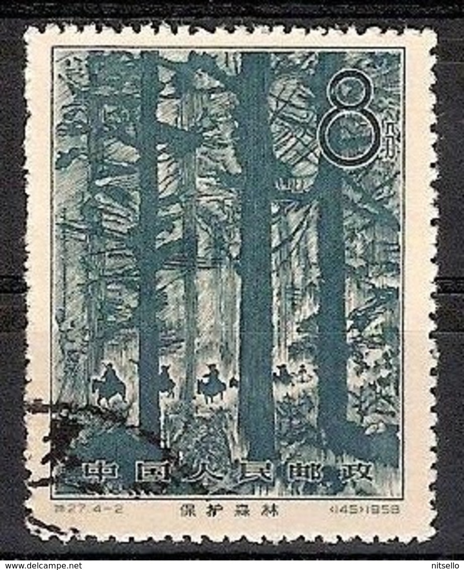 LOTE 1797  ///  (C030) CHINA 1958    YVERT Nº:  1172 - Used Stamps