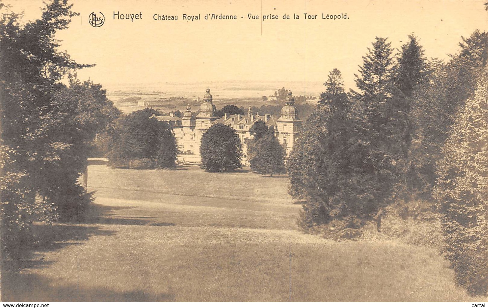 HOUYET - Château Royal D'Ardenne - Vue Prise De La Tour Léopold - Houyet