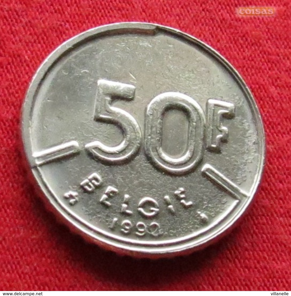 Belgium 50 Francs 1990 KM# 169 Belgie Belgica Belges Belgique - Autres & Non Classés