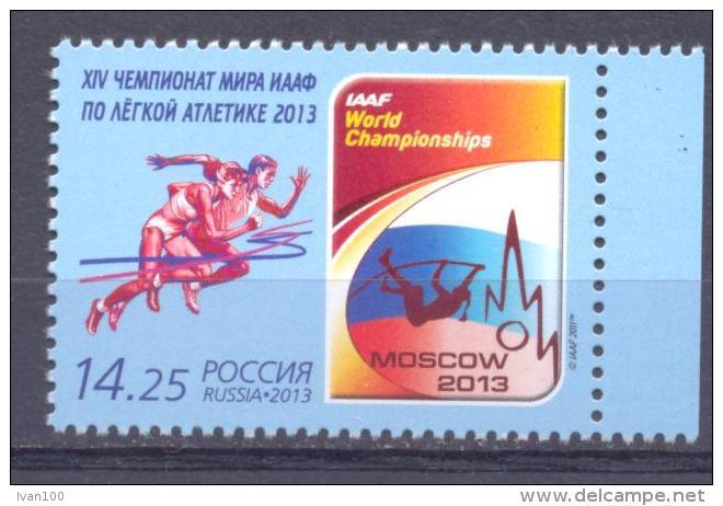 2013.  Russia, XVI World Championship In Athletics, Moscov,  Mint/**, - Nuovi