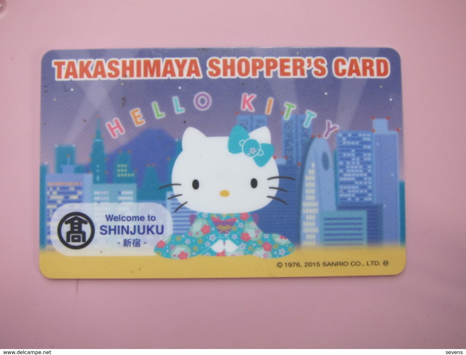 Takashimaya Shopper's Card, Hello Kitty, Shinjuku - Unclassified