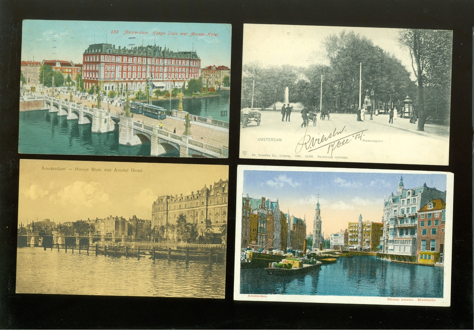 Mooi lot van 60 postkaarten van Nederland  Noord - Holland   Amsterdam  - 60 scans