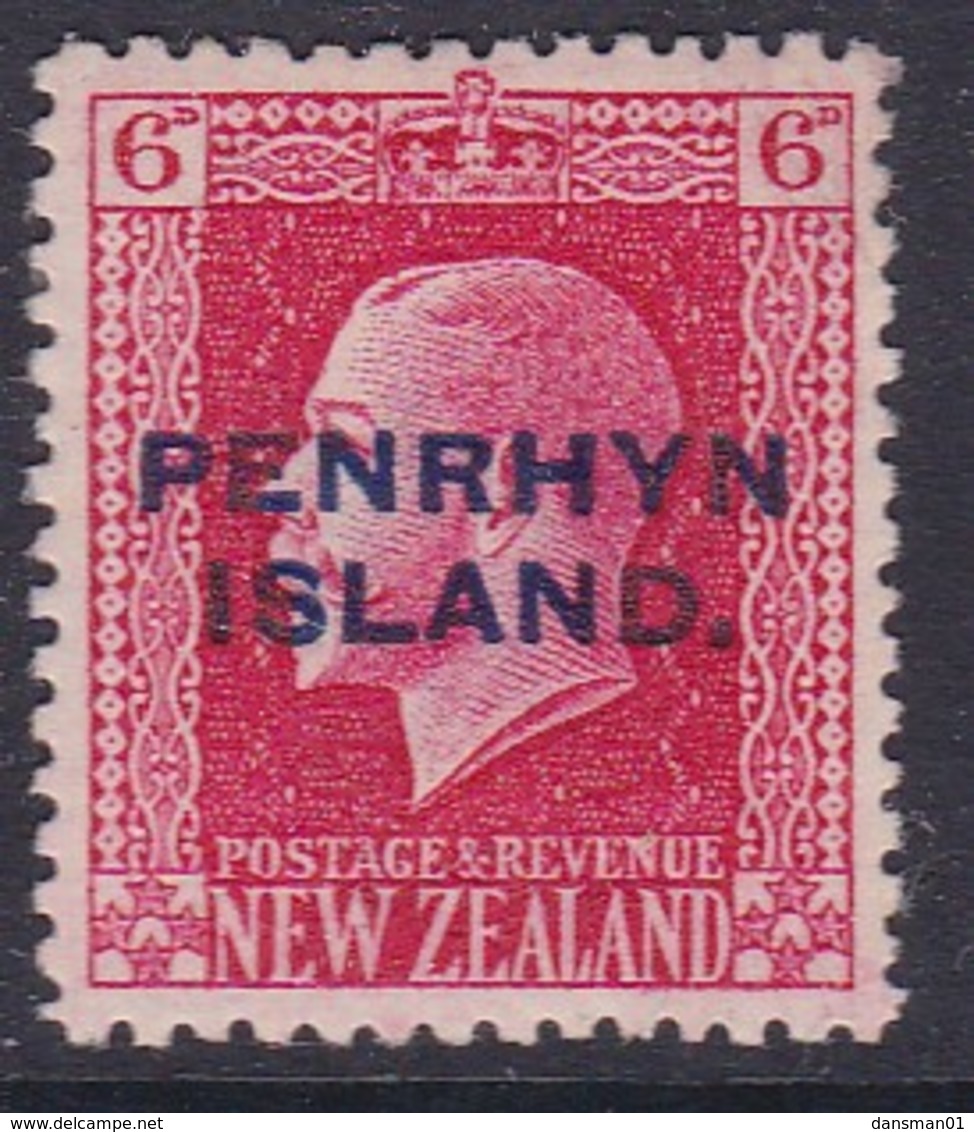 Penrhyn Island 1918 Sc 23 Mint Hinged - Penrhyn