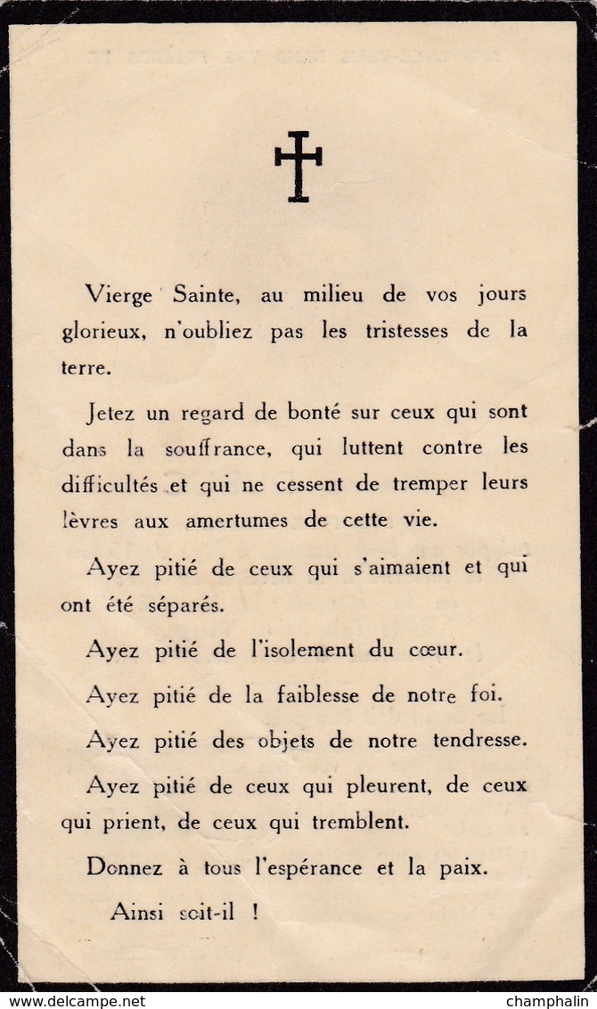 Faire-part De Décès - Mémento - Pierre Dubuc - Scout De France - 8 Septembre 1944 - WWII - Pas De Nom De Lieu - Obituary Notices