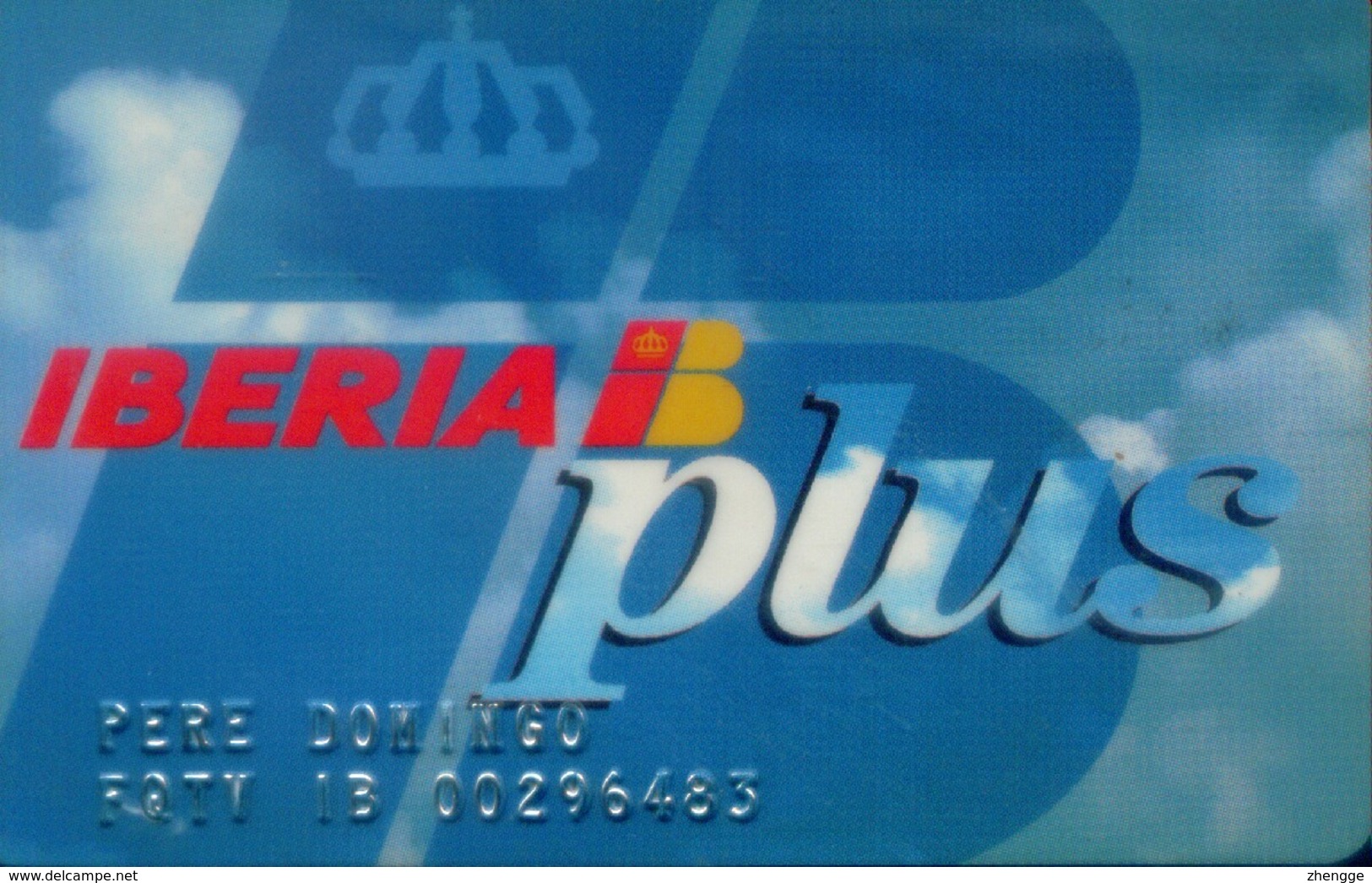 Spain Airlines Cards, Iberia (1pcs) - Non Classés