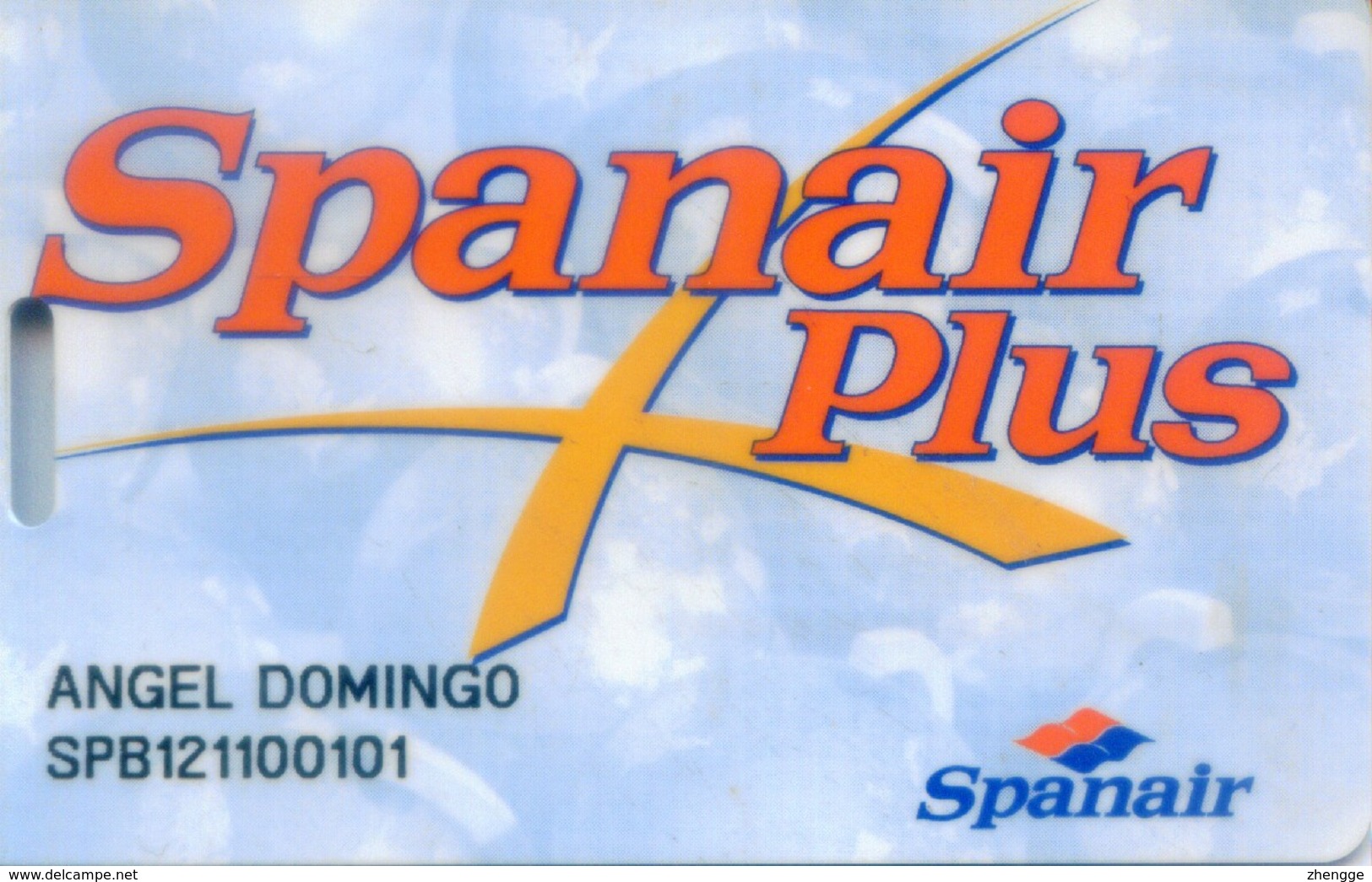 Spain Airlines Cards, Spanair  (1pcs) - Non Classés