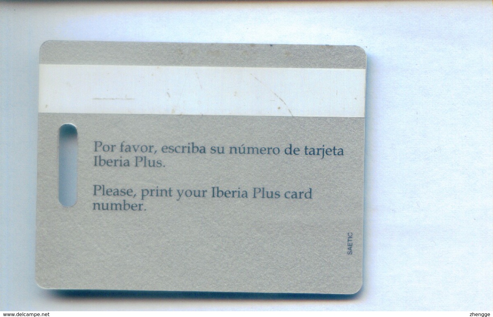 Spain Airlines Cards, Iberia  (1pcs) - Collections